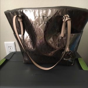 Michael Kors Metallic Tote