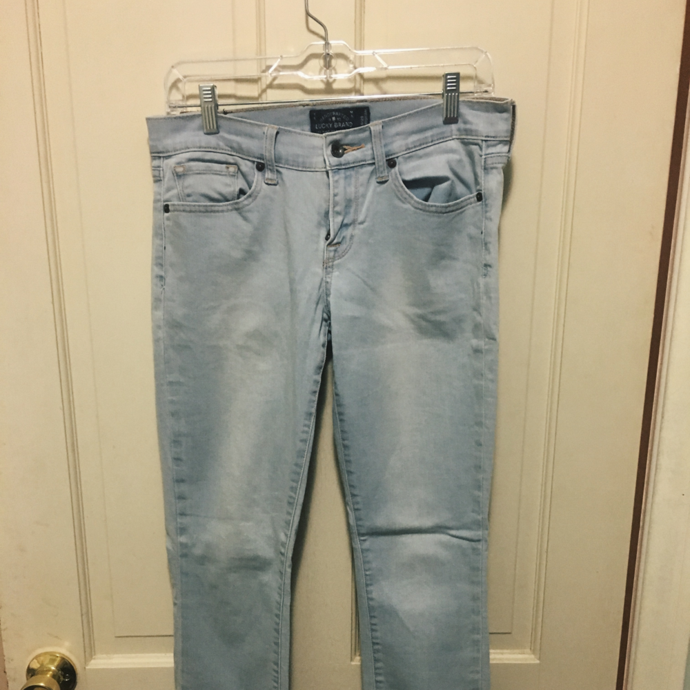 Lucky Brand Charlie Skinny Light Wash Jean