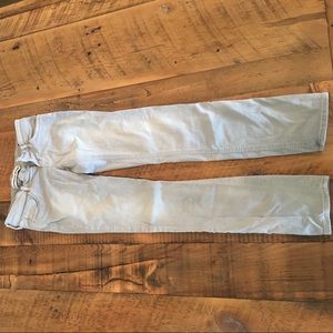 Ankle skinny low rise jeans