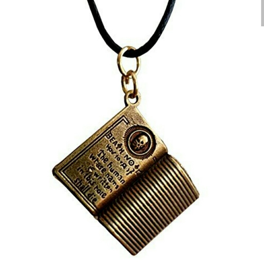 4/$16 Death Note Notebook Anime Pendant Choker