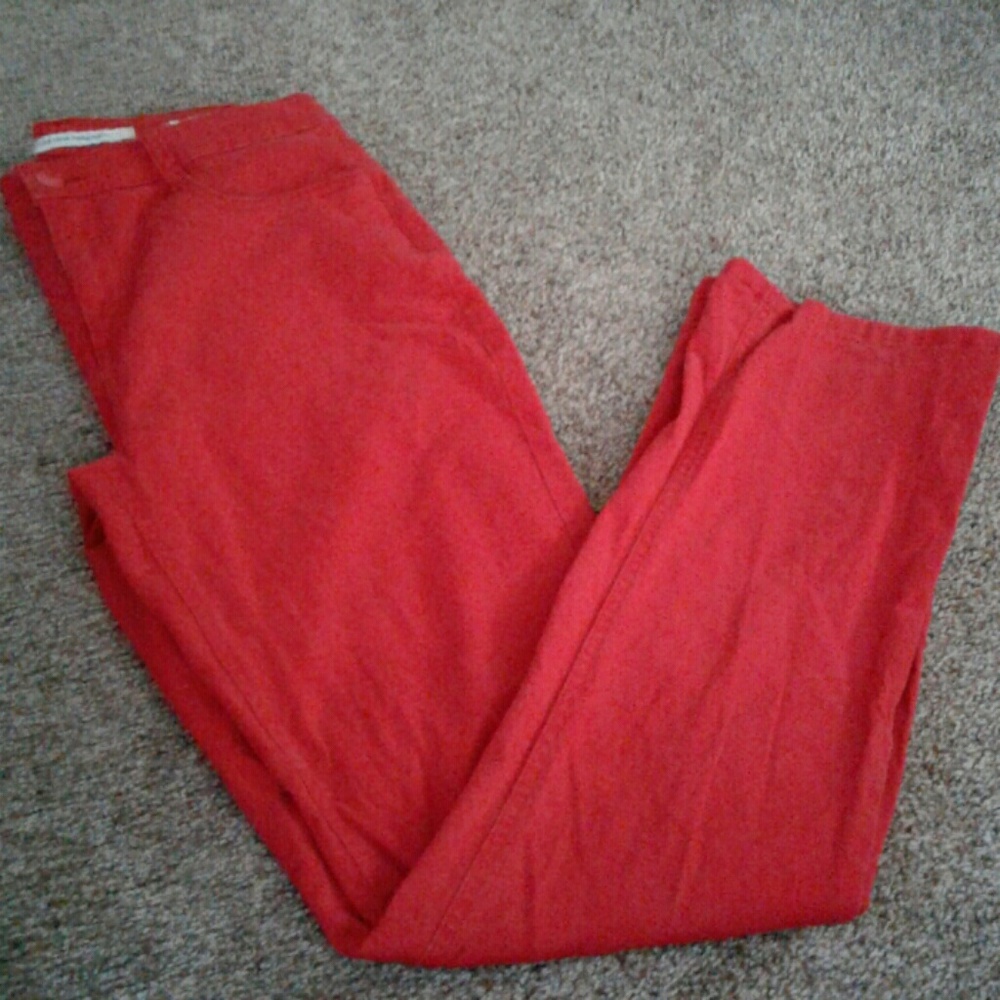 Red pants