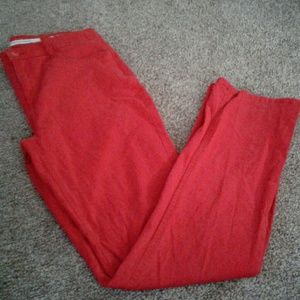 Red pants