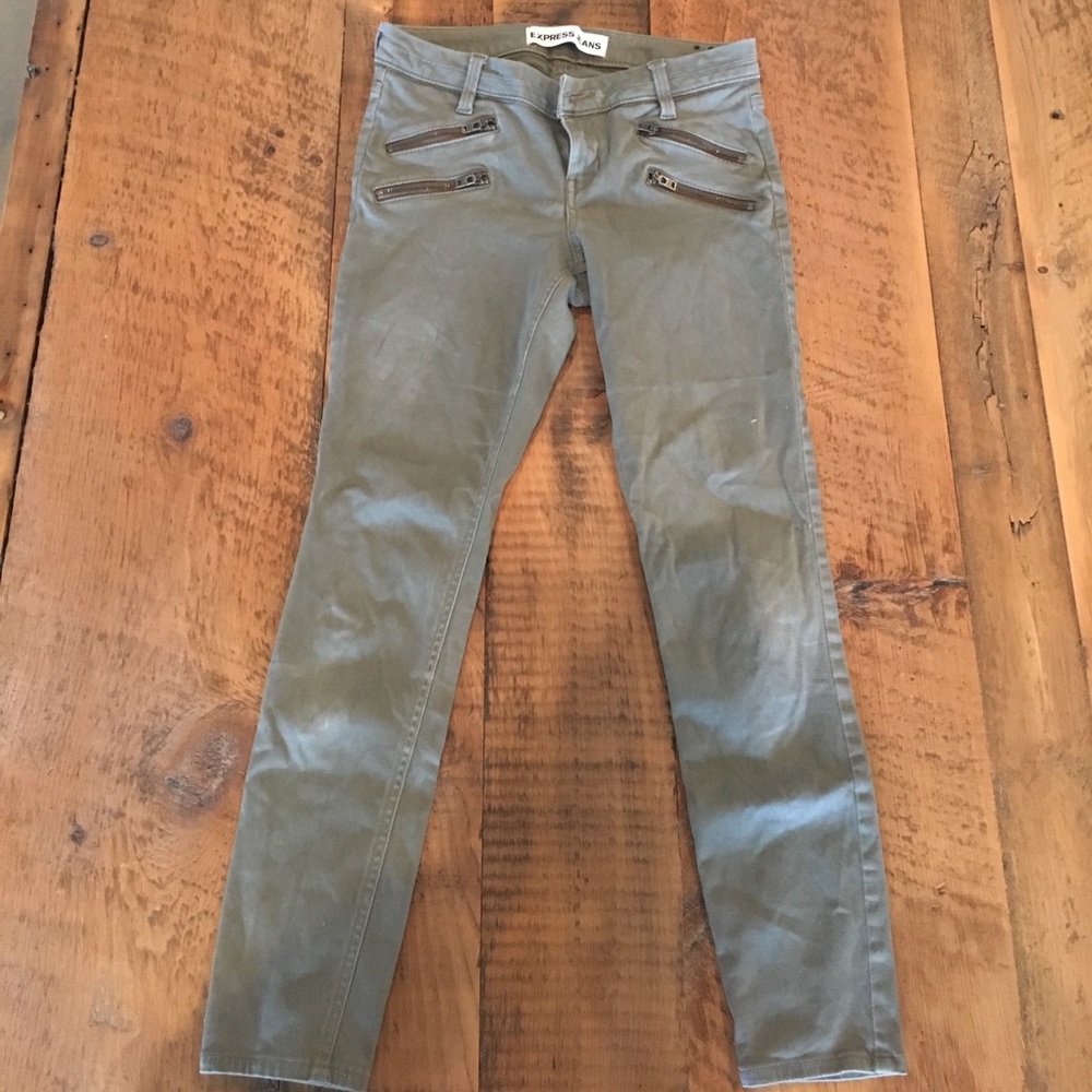 Ankle legging low rise jeans