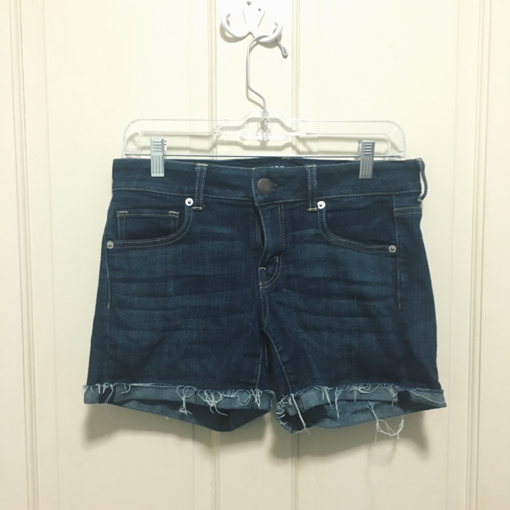 American Eagle Midi Jean Short