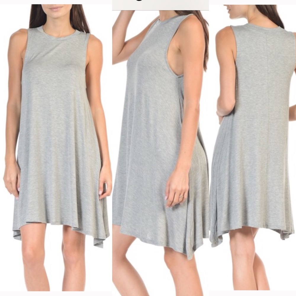 Sleeveless Grey Dress!! Available now!