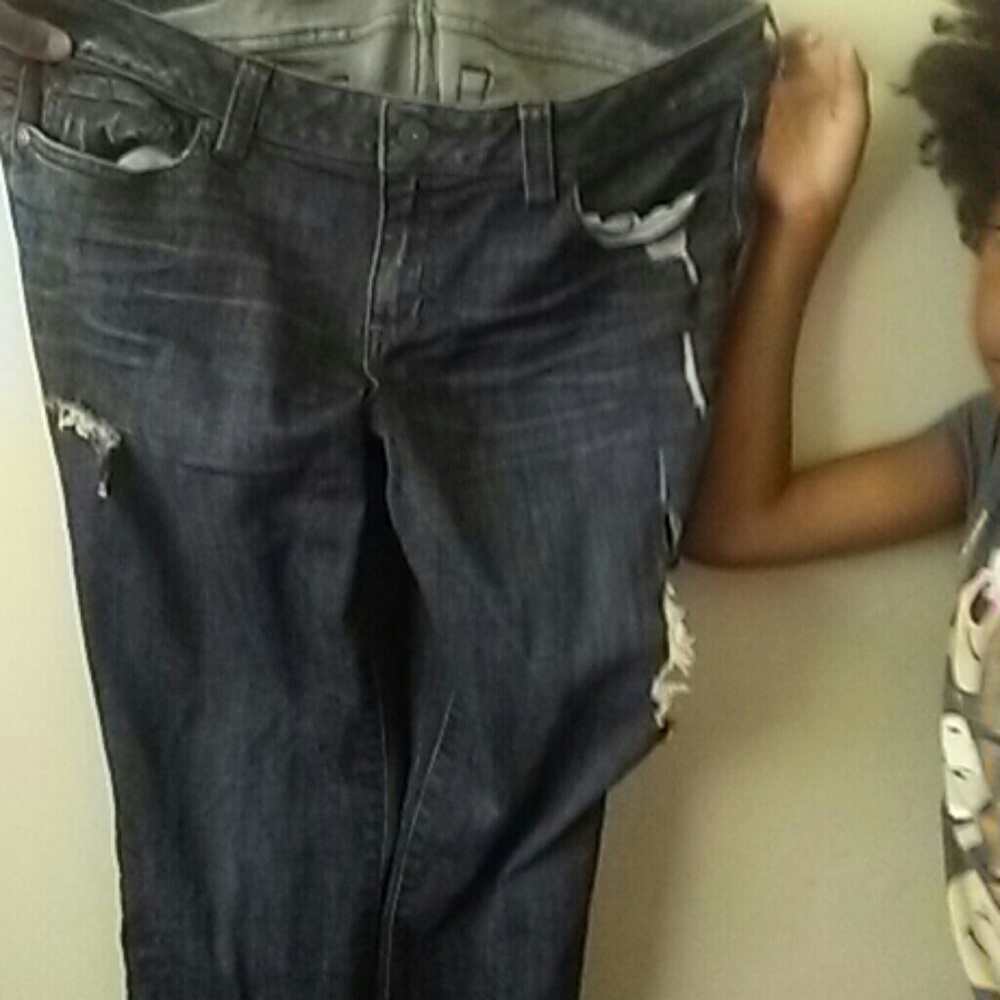 Sexy Rolled Crop Jeans
