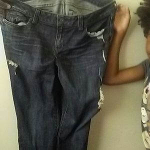 Sexy Rolled Crop Jeans