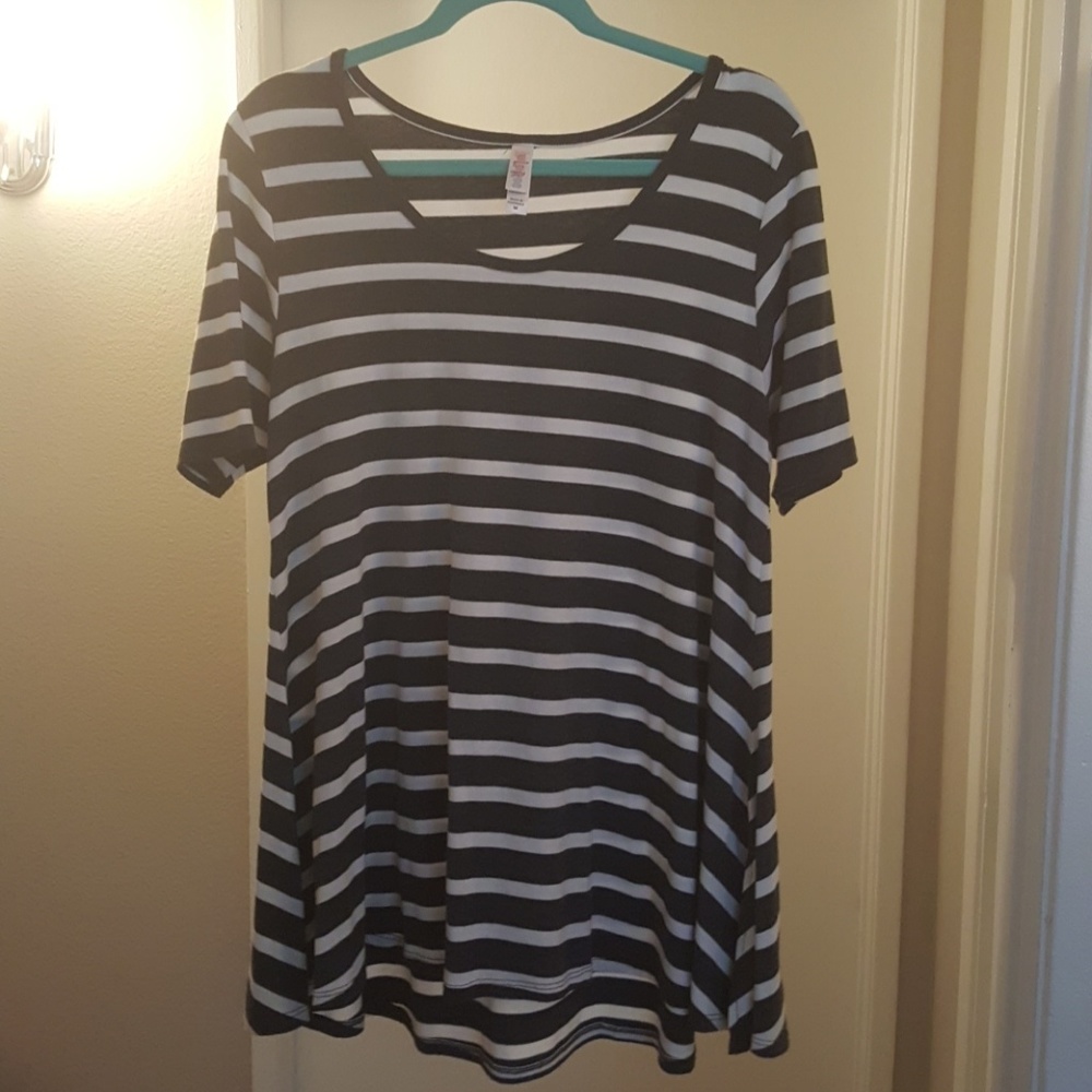 Lularoe Striped Perfect Tee