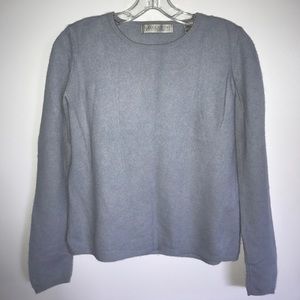Valerie Stevens Two-Ply 100% Cashmere Sweater