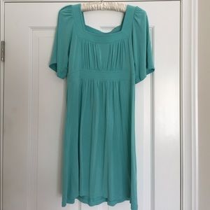 BCBG Turquoise cotton dress