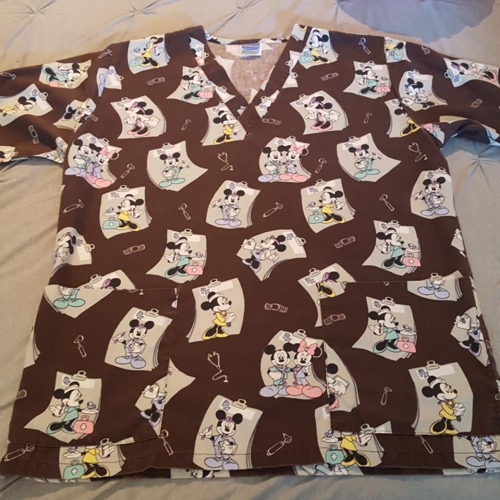 Mickey Mouse Scrub Top