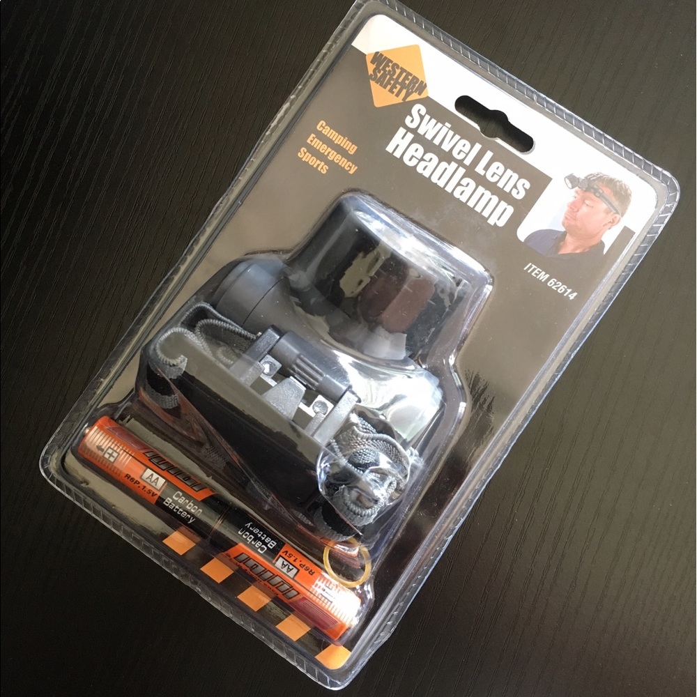 Brand New Western Safety Swivel Lens Headlamps
