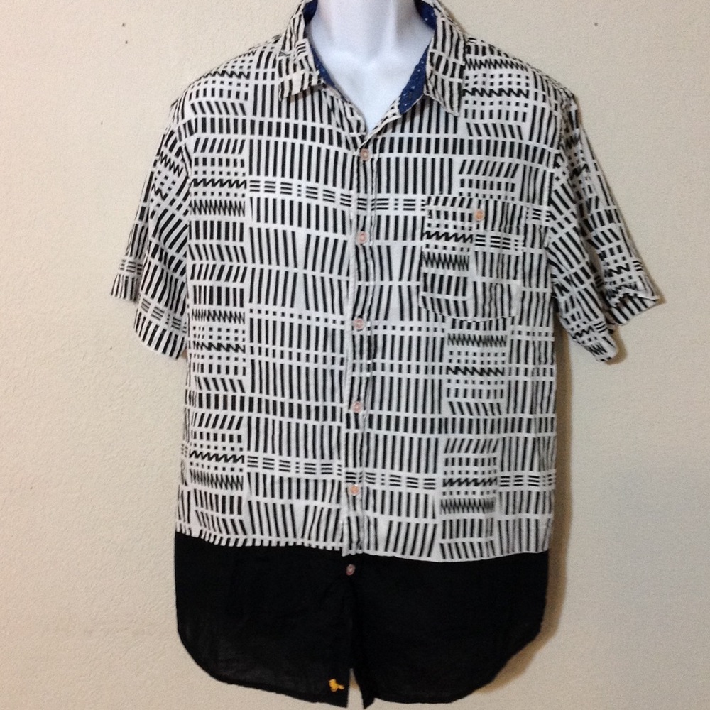 Modern Amusement short sleeve button up