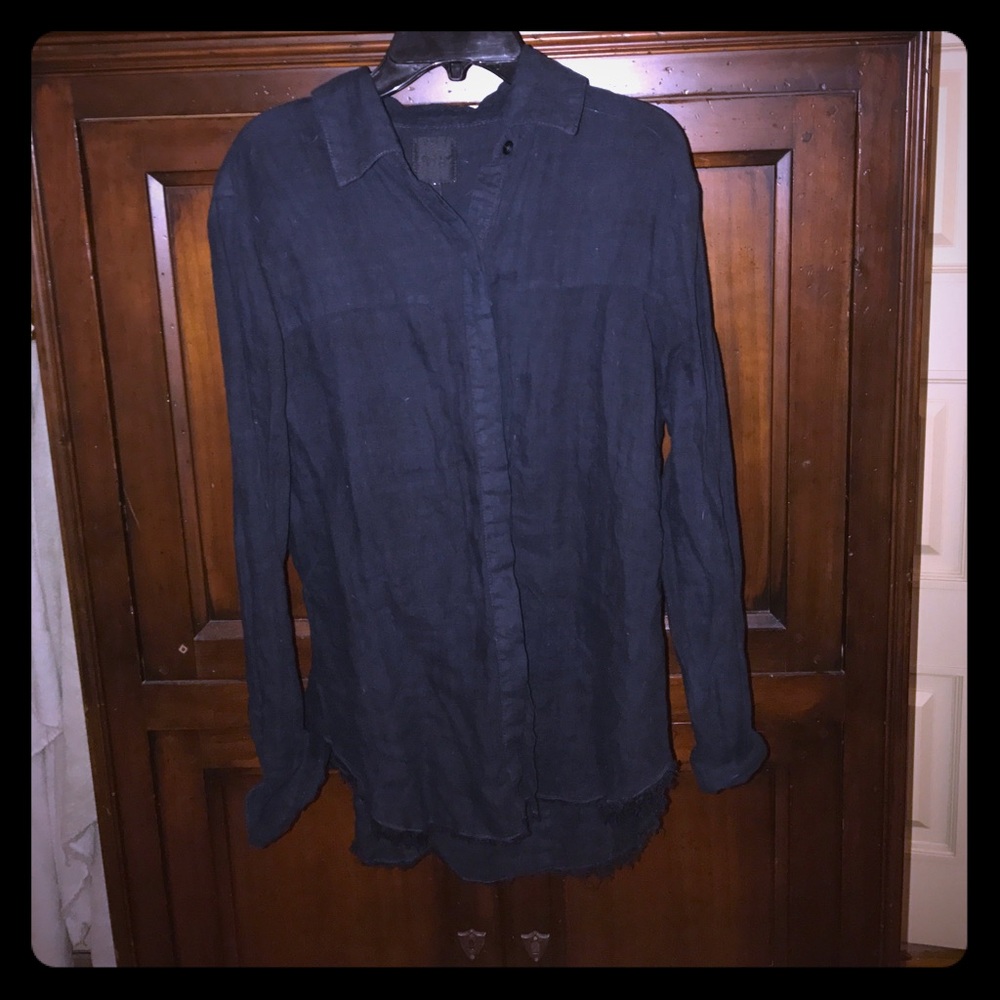 Button up linen shirt