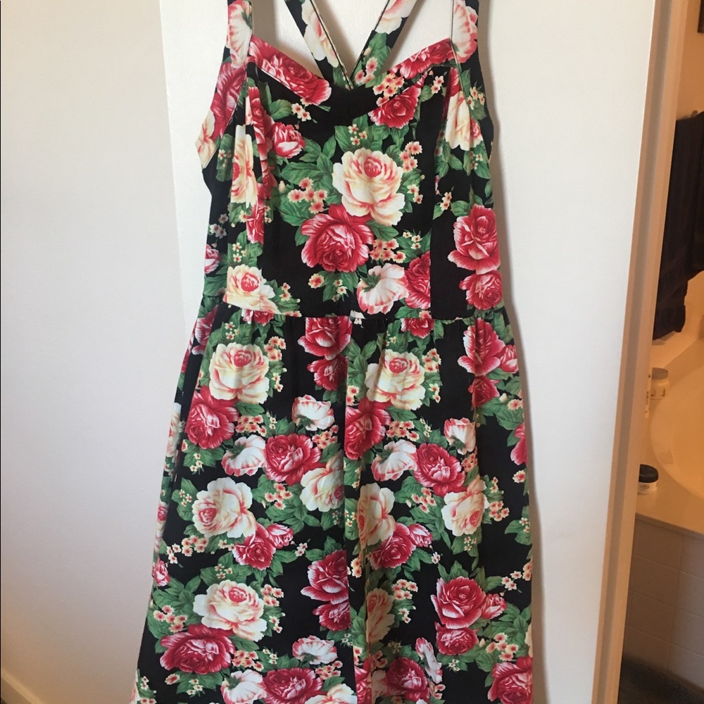 Floral Skater Dress