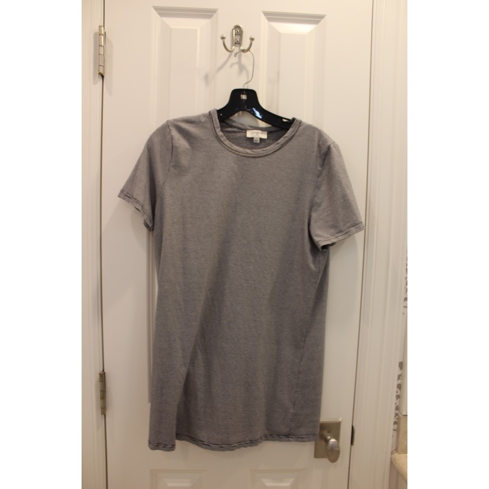 Striped T-shirt dress