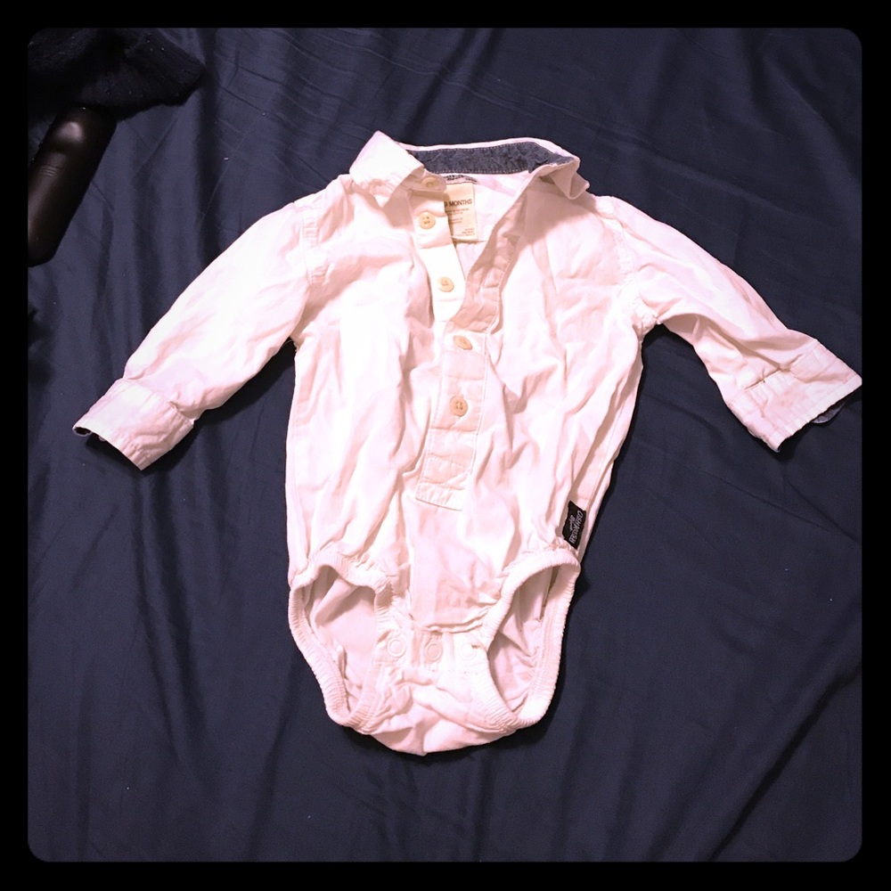 Baby Boy Onsie Button Down