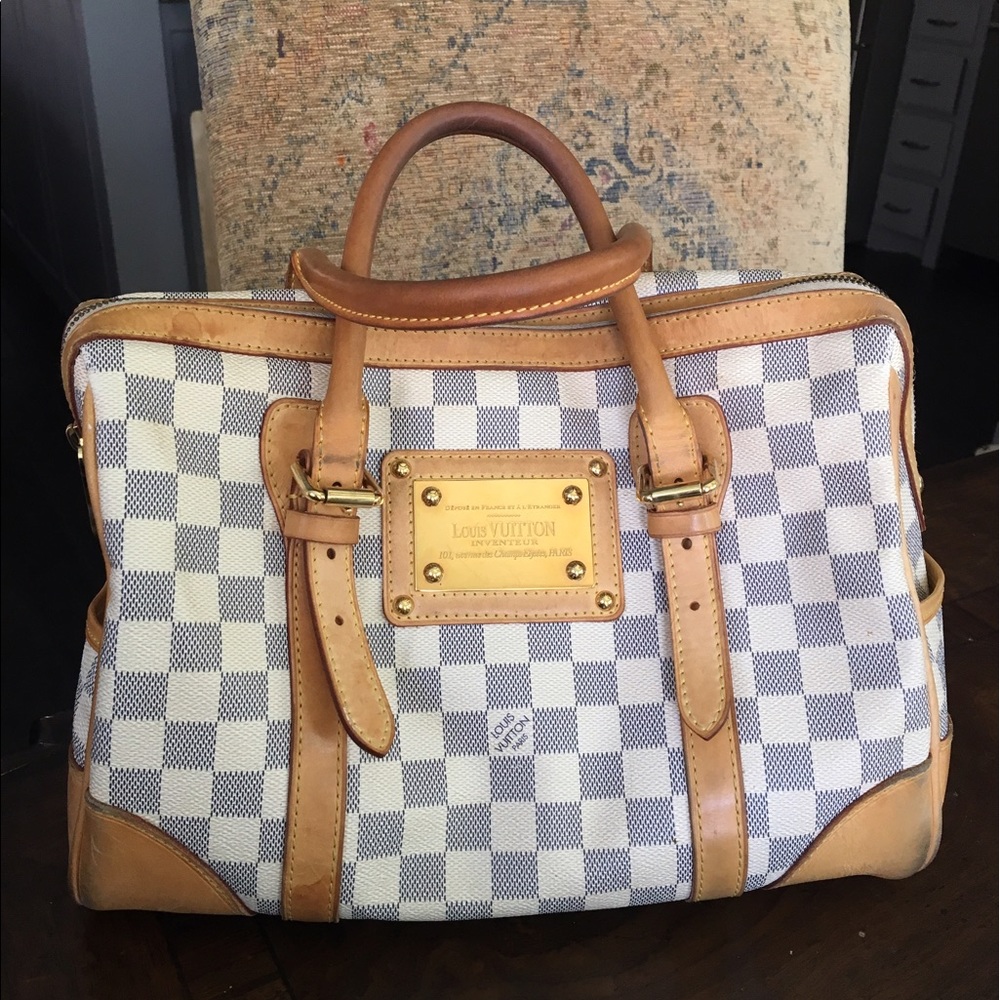 LV Berkeley Damier Azur Satchel DU2010 ✨RESERVED✨