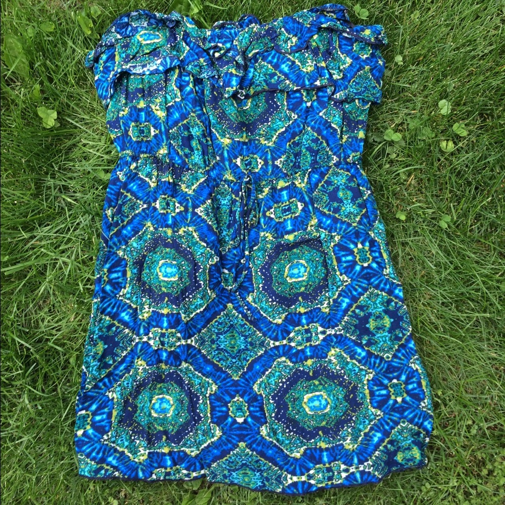 Strapless CITY TRIANGLE Dress