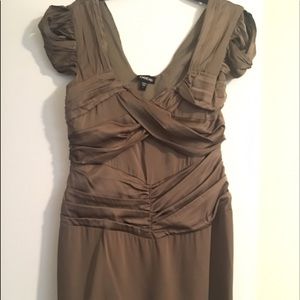 Bebe - Large - Olive Green Dress
