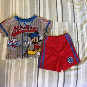 Disney Brand. Mickey Mouse Pajamas. Super Cute!!