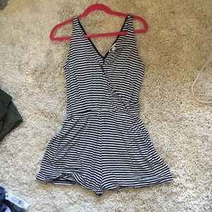 H&M Striped Romper