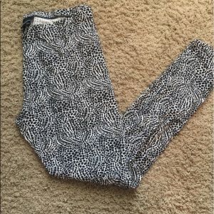 Animal print leggings