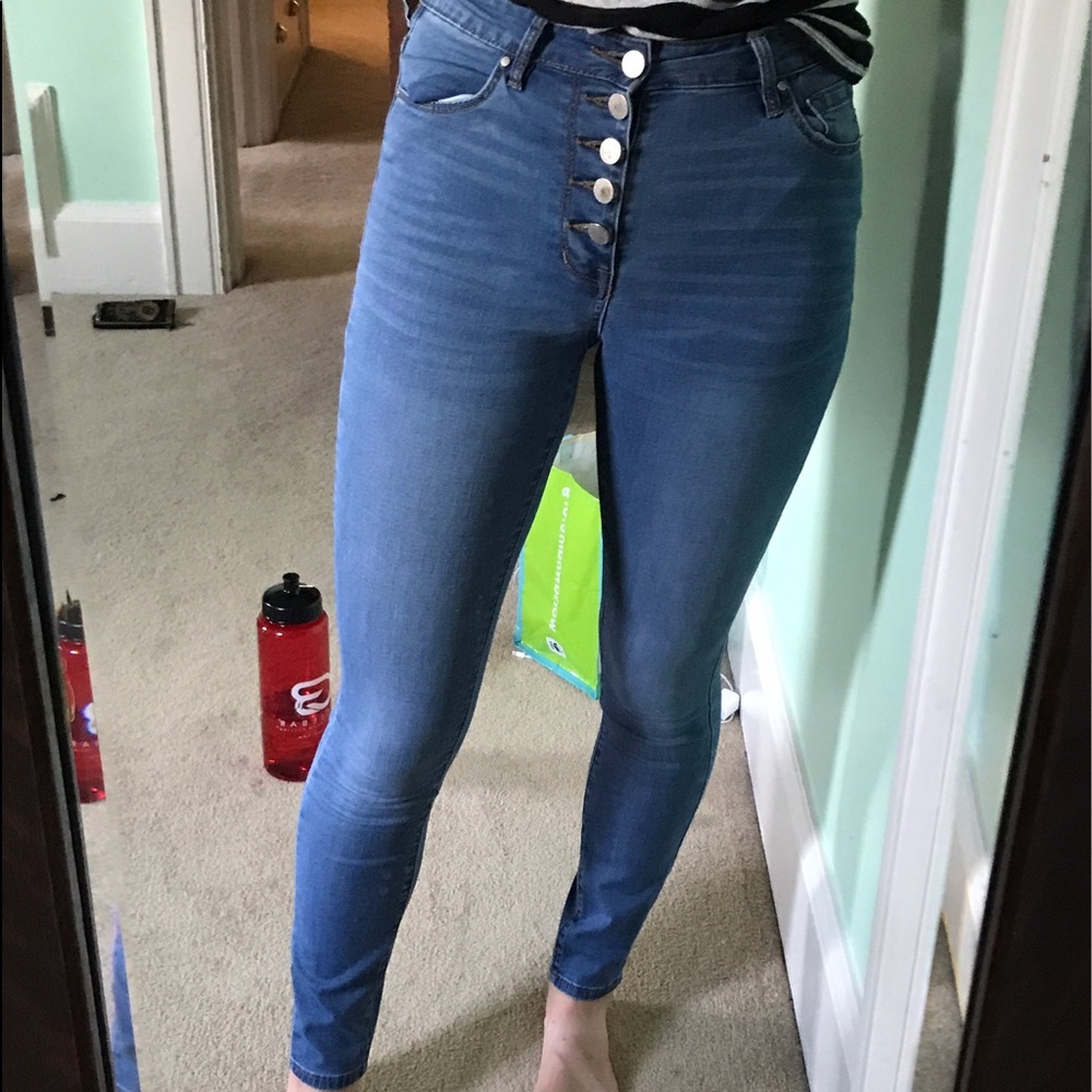 Pacsun Bull Head Super High-rise Jeans