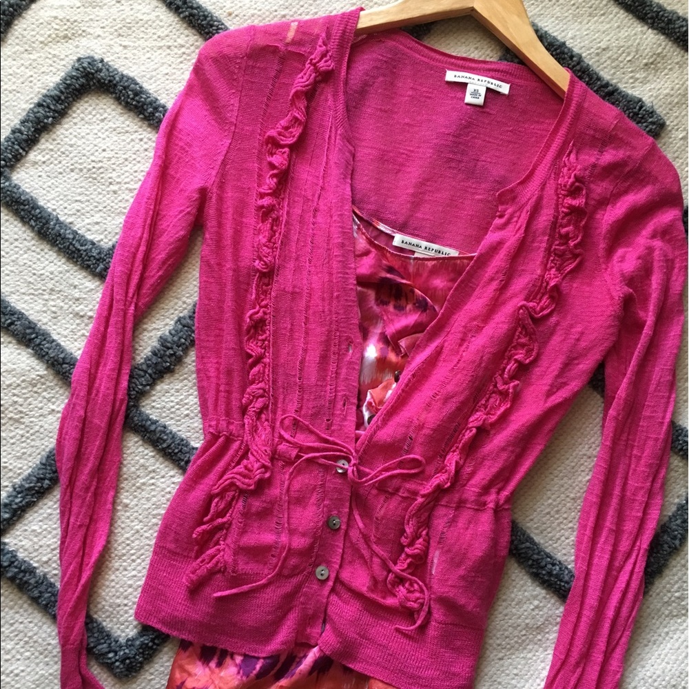 BR Cardigan & Blouse Set