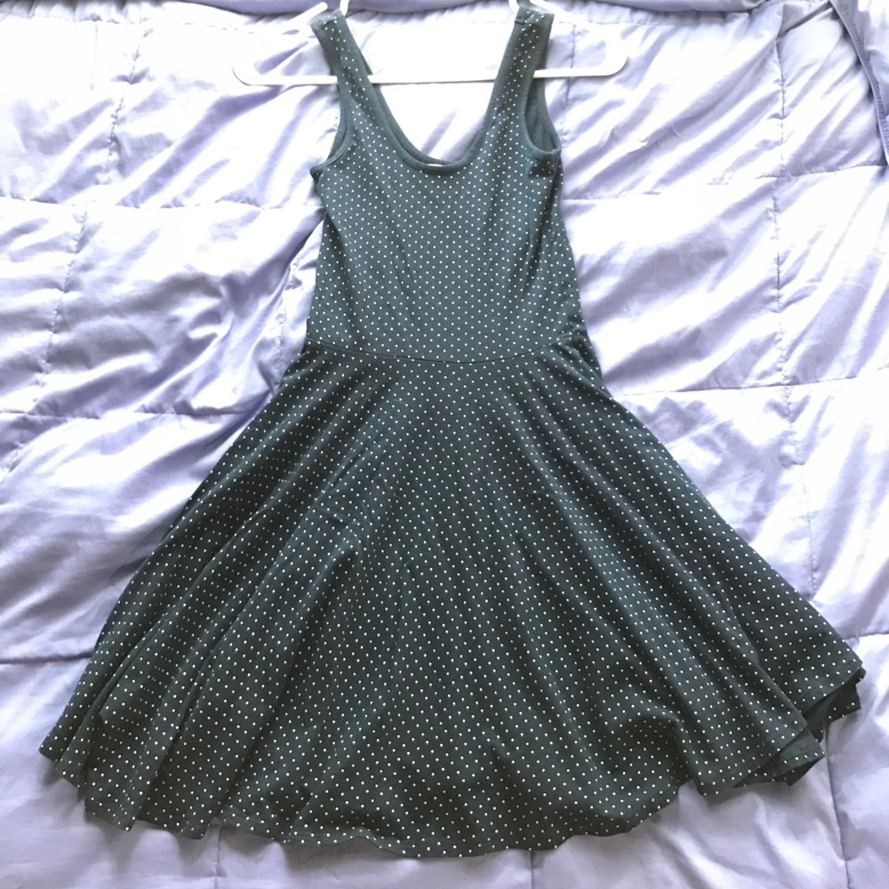 Polka dot skater dress