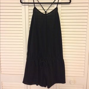 Black Romper Swim Cover-up - Like New!!