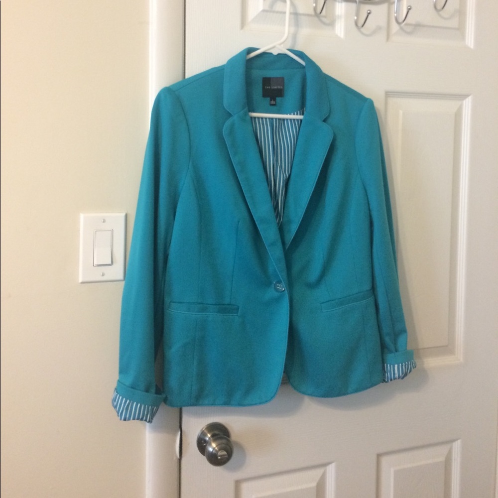 Teal Blazer