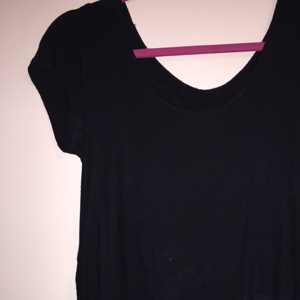 Arden B fringe black top