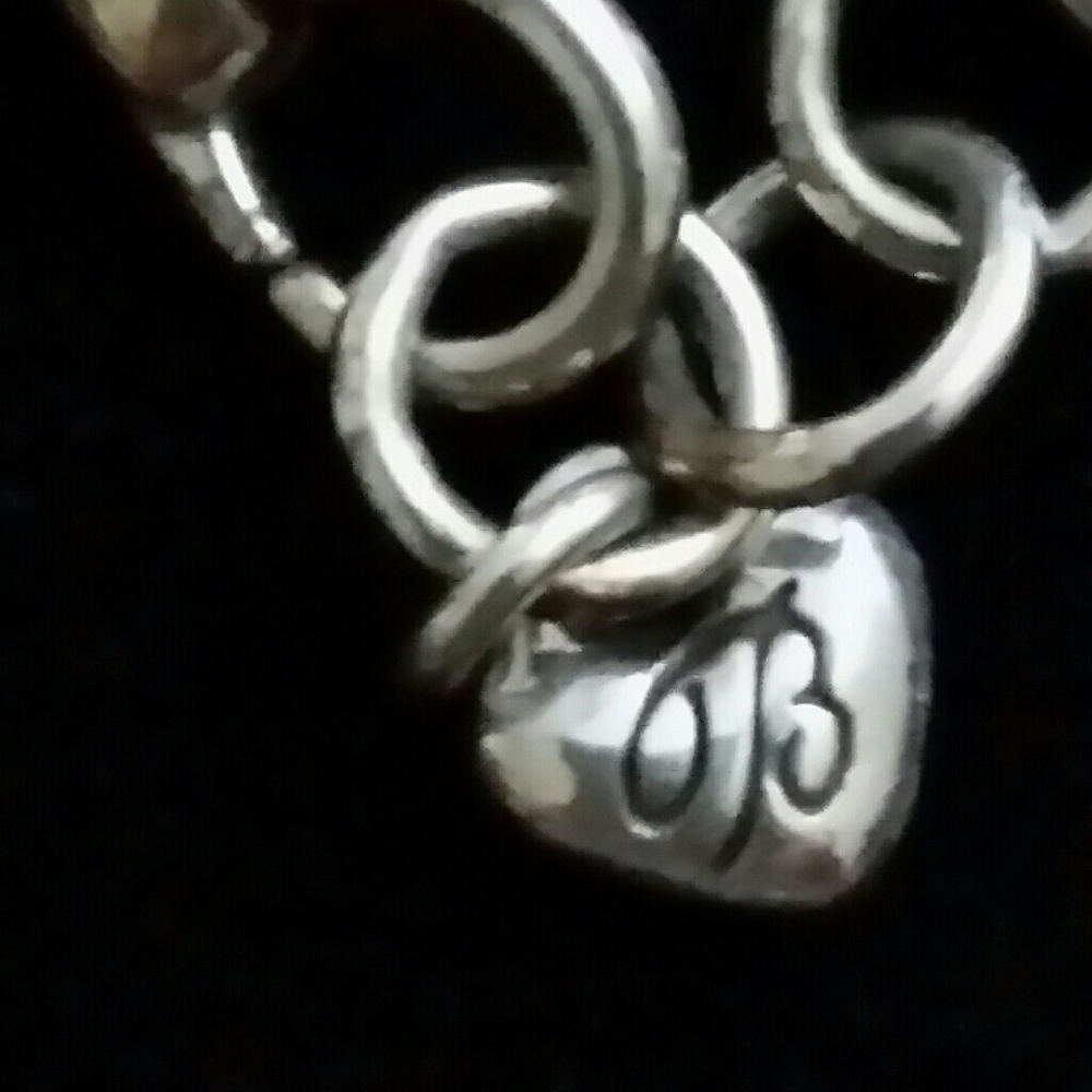 Brighton rhinestone heart necklace, 18" - Picture 3 of 3