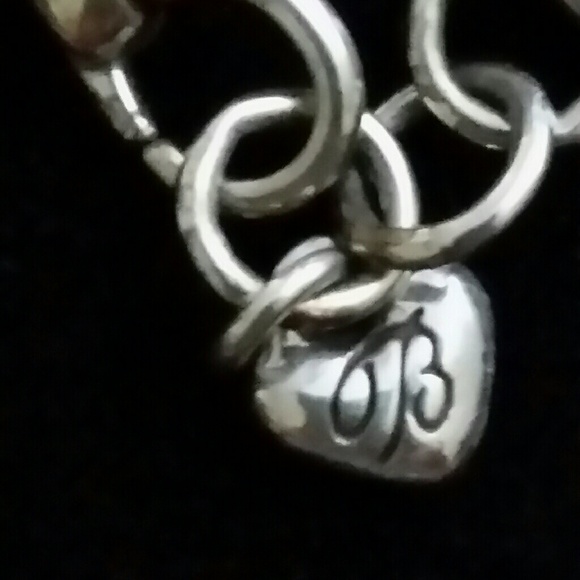 Brighton rhinestone heart necklace, 18" - Picture 3 of 3