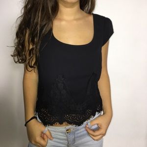 Black Short- Sleeve Tee
