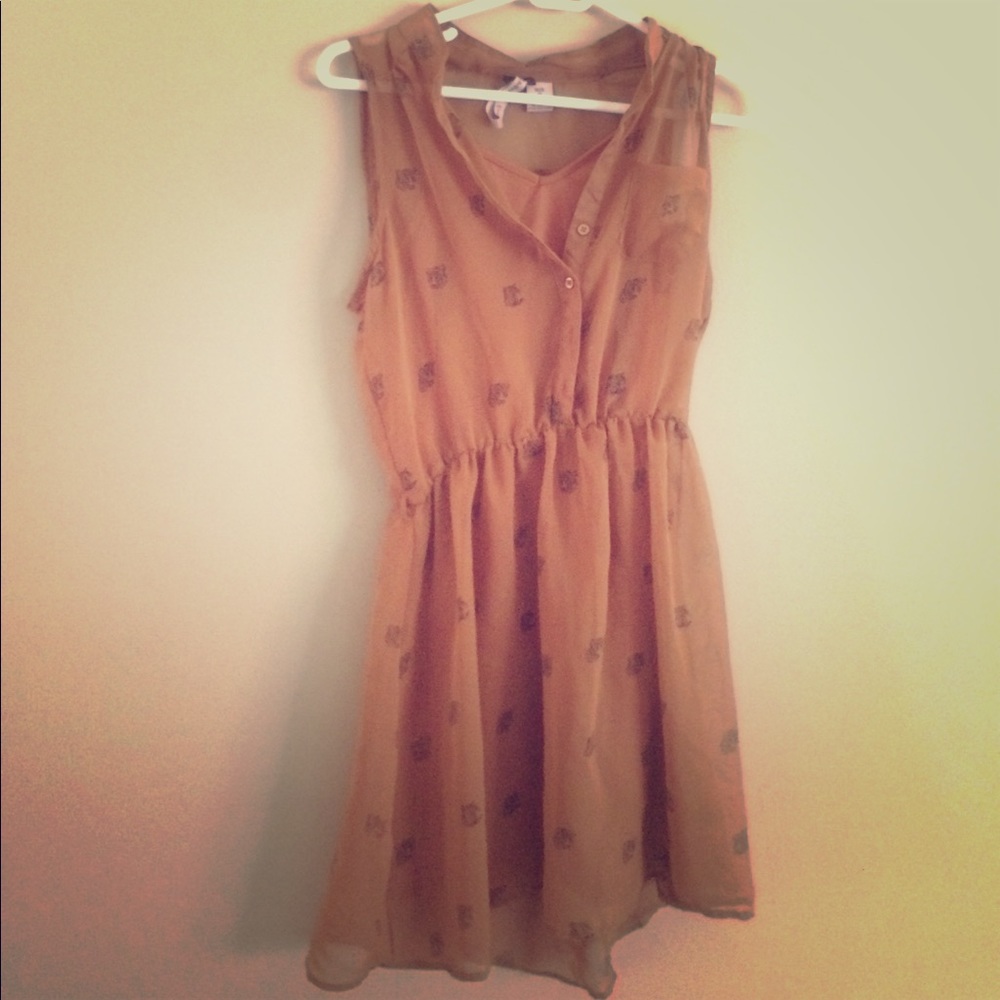 Little brown dress
