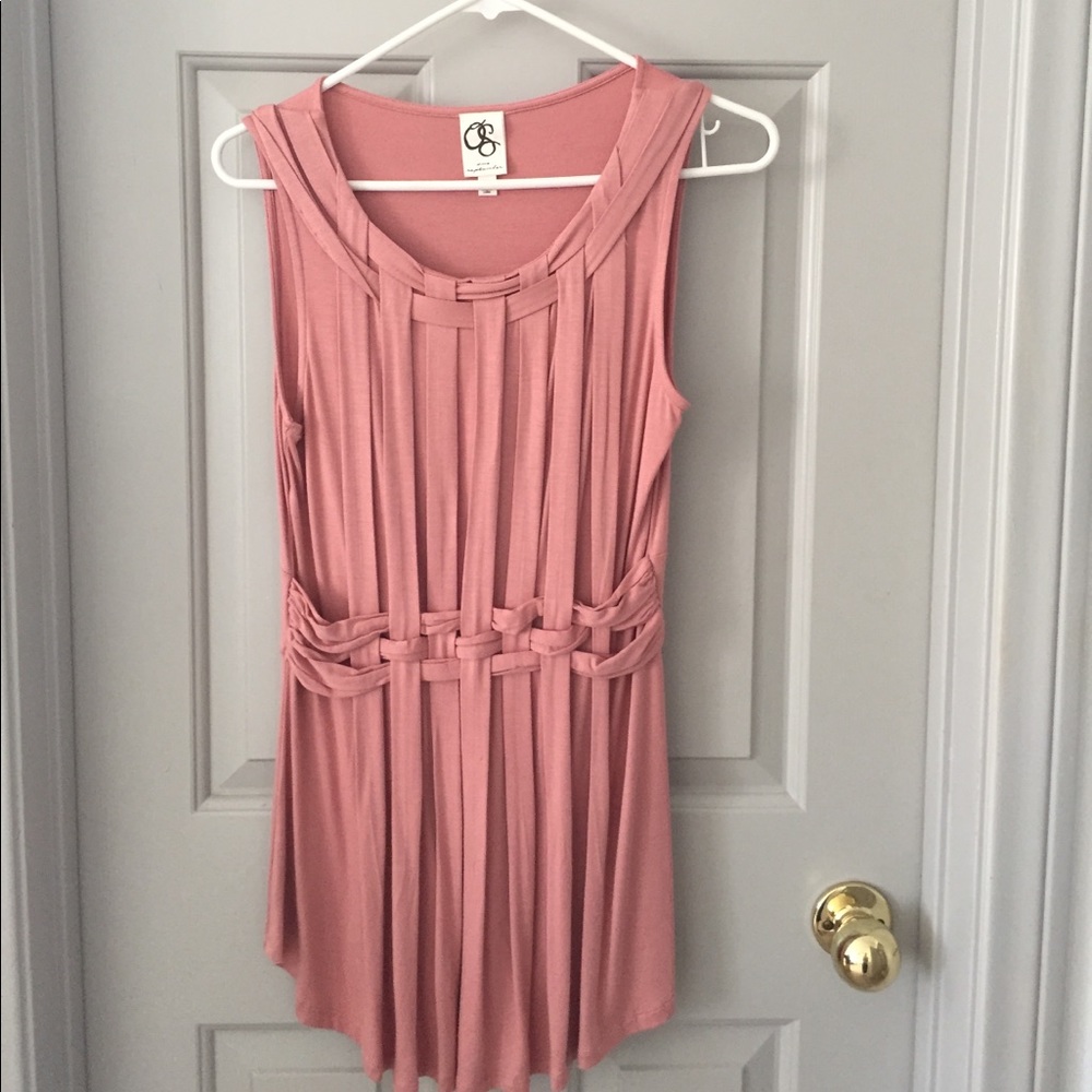 One September tank size xsmall pink