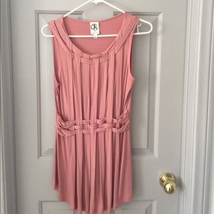 One September tank size xsmall pink