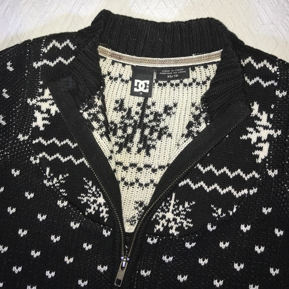 DC Cotton blend Zip-Up Sweater Jacket - Picture 5 of 8