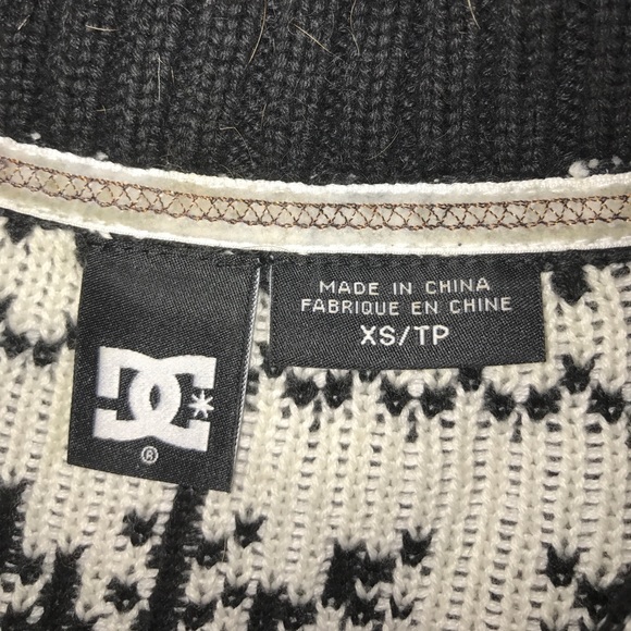 DC Cotton blend Zip-Up Sweater Jacket - Picture 6 of 8