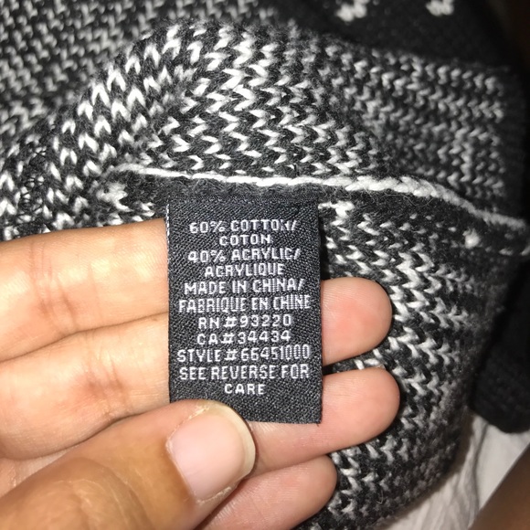 DC Cotton blend Zip-Up Sweater Jacket - Picture 8 of 8