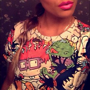 Rugrats print tshirt
