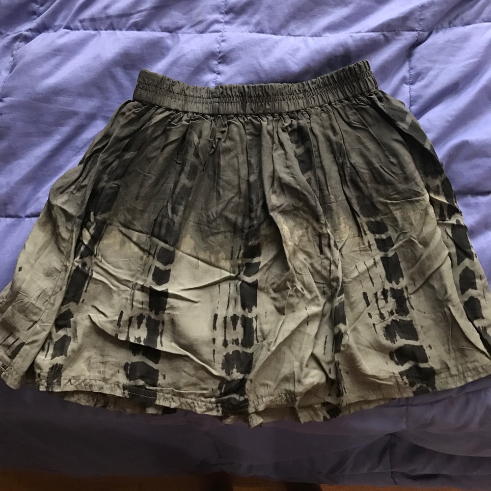 Tie-dye skirt