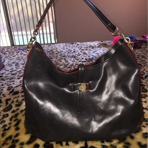 Antonio Melani leather shoulder purse