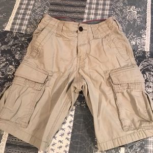 Men's khaki cargo