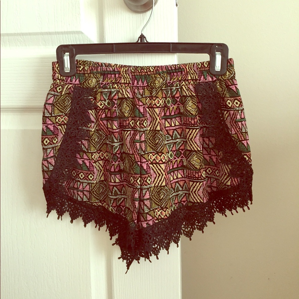 Karlie printed shorts