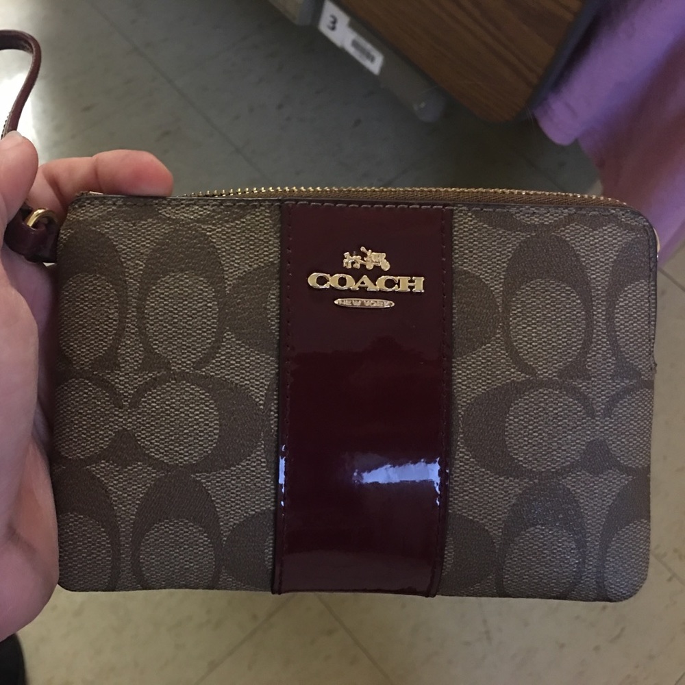 Coach wristlets