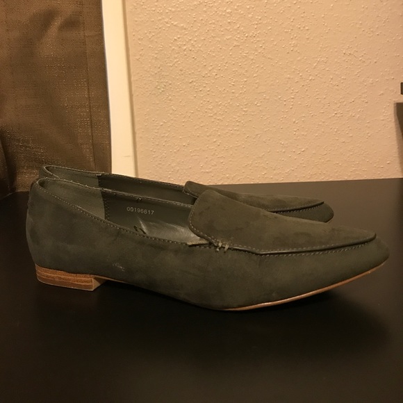 Green suede shoes - Picture 2 of 4
