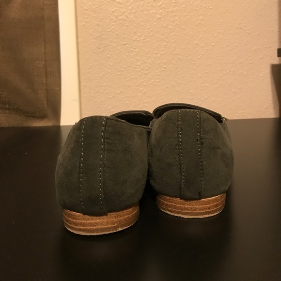 Green suede shoes - Picture 3 of 4